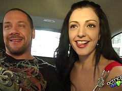 порно онлайн охин Урьсан гарч Парк руу очиж, аль аль нь нүх